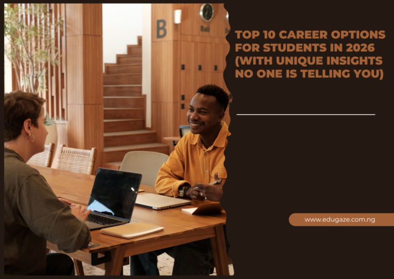 Top 10 Career Options for Students in 2026 (With Unique Insights No One Is Telling You)