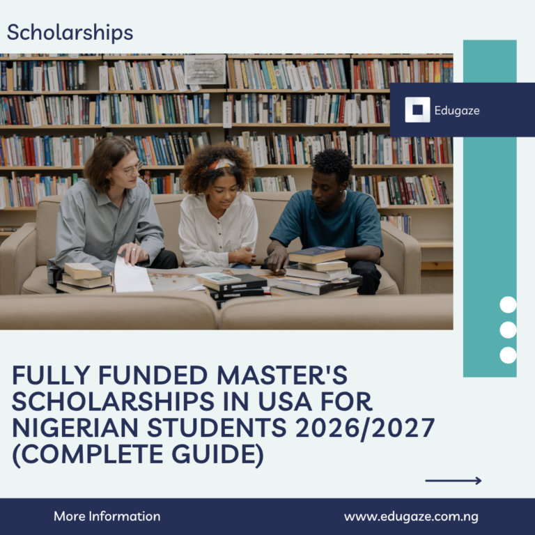 Navy Blue Scholarship Instagram Post